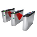 Cost-effective Flap Barrier Pedestrian Automatic Flap Barrier Turnstile Gate With Card Reader System For Factory